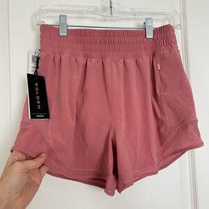 Aritzia Golden Women's Athletic Shorts in Pink